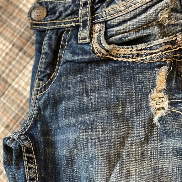 Silver straight leg jeans - Picture 4 of 7